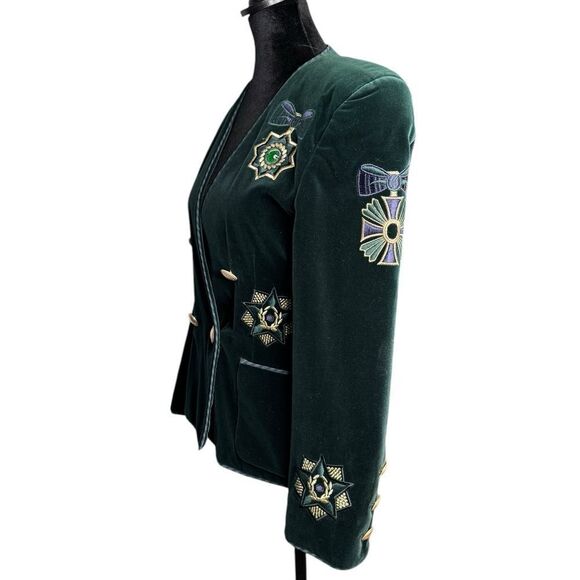 Escada Velour Women’s Blazer (EU 36/US 4) - Picture 6 of 12
